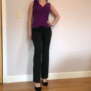 Caché purple sleeveless top